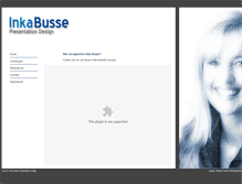 Tablet Screenshot of busse-presentation.de